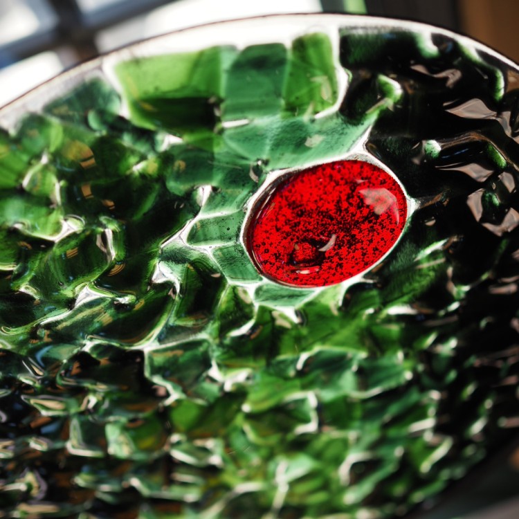 Szklana rzeźba "Skupienie" nr 8 - UNIKAT