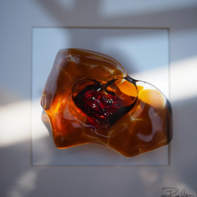 Obraz Fragment nr 39. Bursztynowe serce.