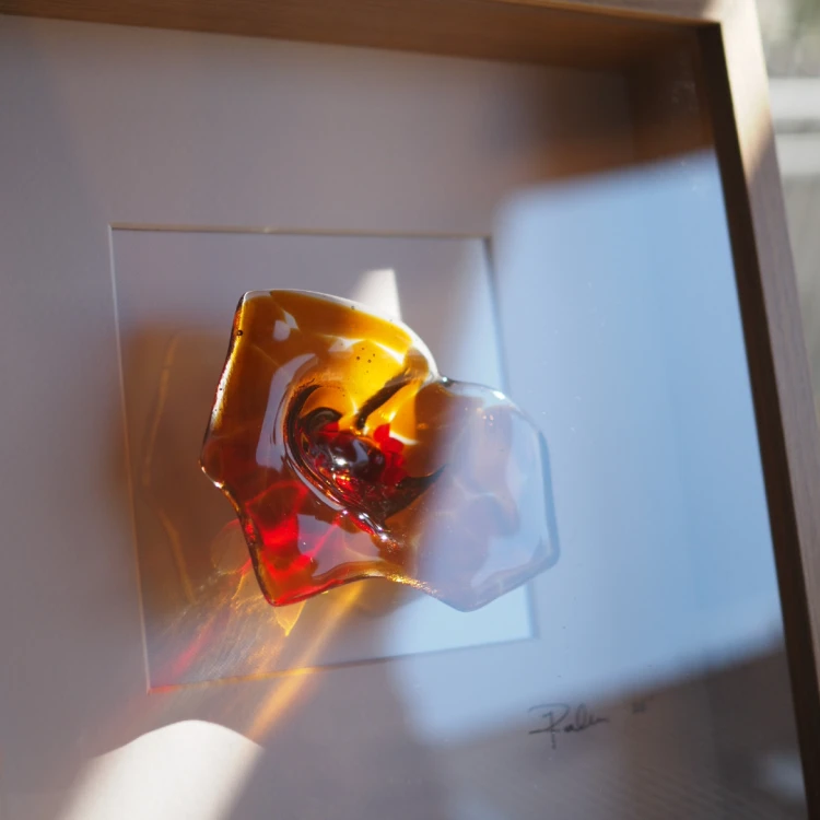 Obraz Fragment nr 39. Bursztynowe serce.