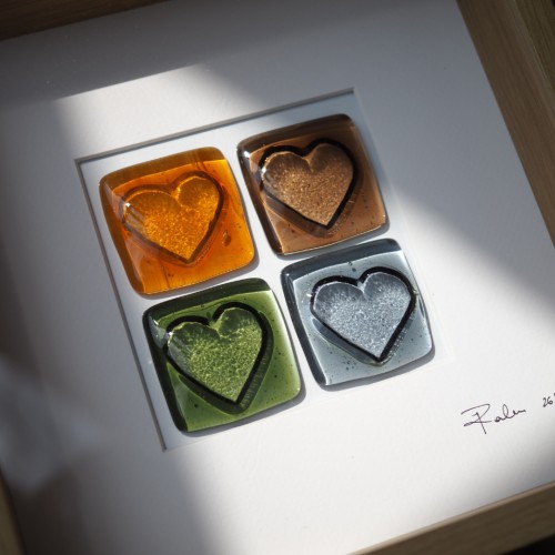 Obraz Fragment nr 43. Kwartet serc.