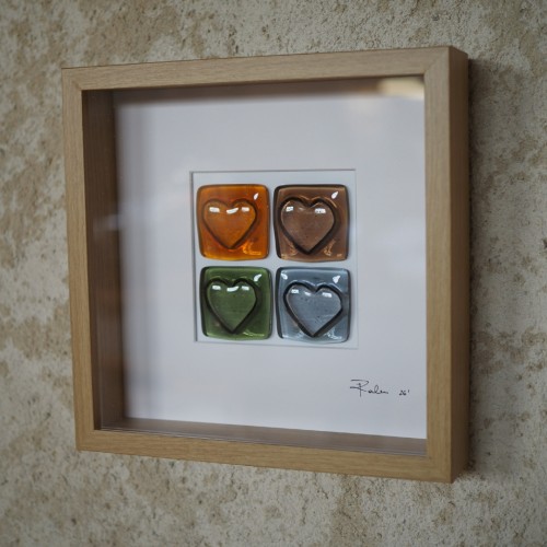 Obraz Fragment nr 43. Kwartet serc.