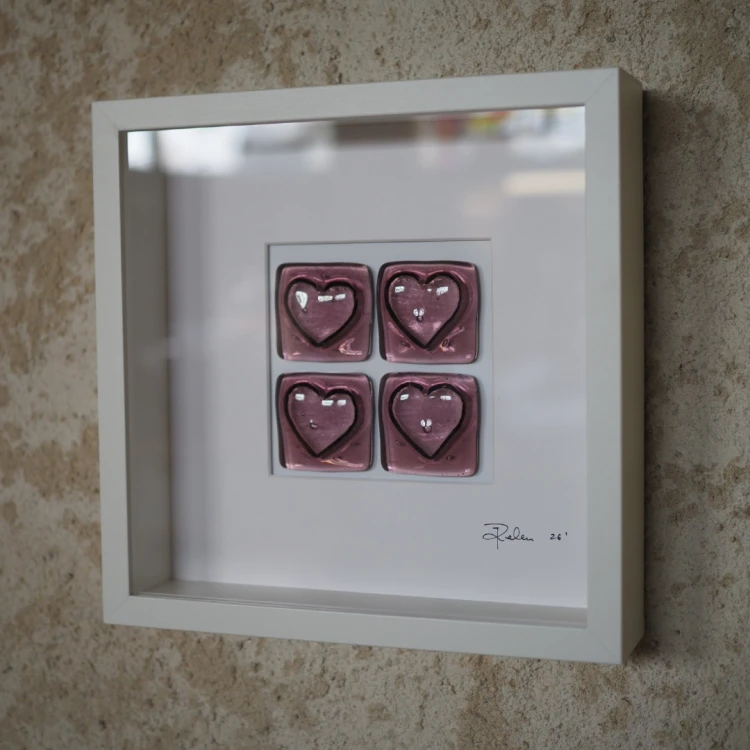 Obraz Fragment nr 49. Kwartet serc.