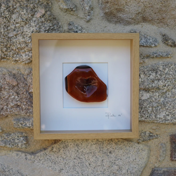 Obraz Fragment nr 51. Ukryte w bursztynie. Wykonane ręcznie.